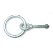 MIDWEST FASTENER Eye Bolt 3/8"-16, Steel, Galvanized 54612